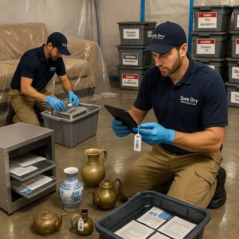 Content Protection and Restoration process in Keyport, NJ