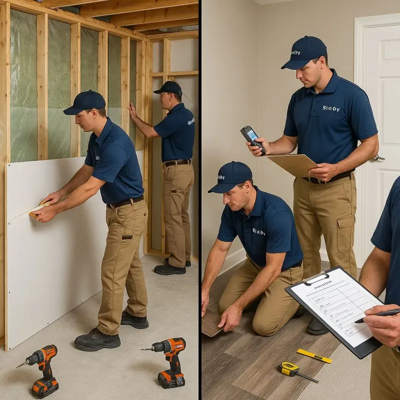 Repairs and Reconstruction process in Keyport, NJ