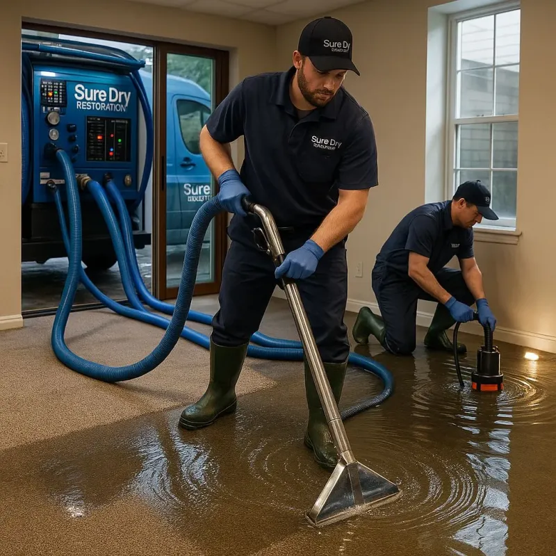 Water Extraction and Removal process in Keyport, NJ